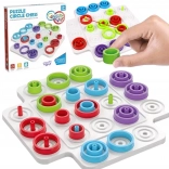 Woopie Logic Game for Children Box and Crosses 36 pieces