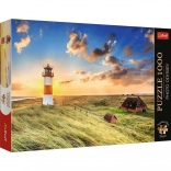 Trefl puzzle 1000 pieces Photo Odyssey – lighthouse on the island of Sylt