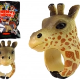 Children’s ring with a giraffe head