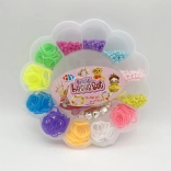 Kreatív Loom Bands készlet – 365 gumi és gyöngy karkötők készítéséhez