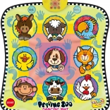 Dance challenge mat for kids with animals