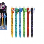 Gumirajuća kemijska olovka Svemir 0,5 mm, plava tinta