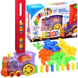 domino train with feeder, 80 pieces