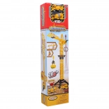 Kran med 2 bygge­biler 57 cm