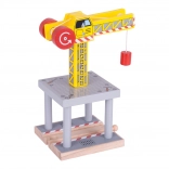 Large Wooden Crane Bigjigs Rail