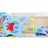 Dziecięca plastikowa gitara na baterie