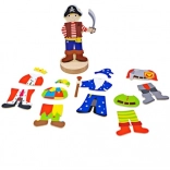 magnetische aankleedpuzzel – mysterieuze figuren van Bigjigs Toys