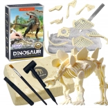 Woopie Archaeology Set – Stegosaurus Dinosaur, Excavation and Buildable Skeleton