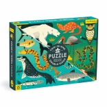 Double-sided puzzle Mudpuppy Land and Sea Predators