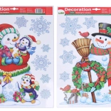 Okrasitev za okna Božič 41 × 29 cm