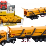 Modèle de Camion de Construction 1:24 avec Lumières et Sons - Jaune