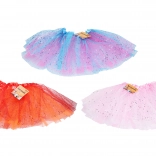 Karneváli kétrétegű szoknya, vegyes színek