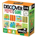 Memory Game Discover Animals HEADU