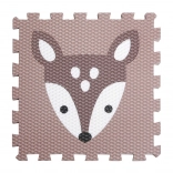 Minideckfloor fawn – brown with dark brown fawn