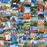 EUROGRAPHICS Puzzle Světoběžník 2000 Pieces