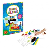 Tableaux de sable - Bateau, voiture