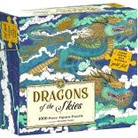 MAGIC CAT Metallic Puzzle Celestial Dragons 1000 Pieces