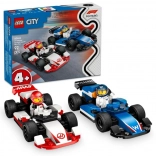LEGO® City 60464 F1® Williams Racing og Haas F1® racerbiler