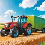 Puzzle Trefl Agricultural Machinery 100 pieces