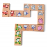 Lucy & Leo wooden domino XXL - vehicles