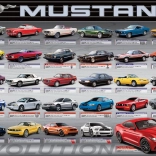 FORD MUSTANG Evolution Puzzle 1000 Pieces