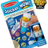Sticker Wow creatieve set met stempel en stickers – astronaut