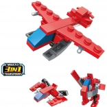 Qman Building Set Firefighting Plane 3-in-1