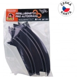 Spare parts for 1:64 slot car track - 4 pieces