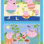 Peppa Pig puzzle on vacation 2×48 pieces