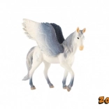 Wit-grijze Pegasus – plastic figuur 14 cm