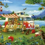 Educa Puzzle Camping 1000 Pieces