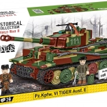 COBI Building Set Pz.Kpfw. VI Tiger Ausf. E – 1:35 scale tank, 870 bricks