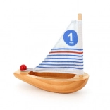 Vilac Wooden Small Sailboat