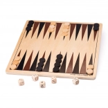 Houten backgammon BIGJIGS TOYS