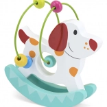 Wooden Dog Maze – Motor Skills Toy for Children