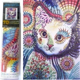 Diamant schilderen 7D – kattenblik 30 × 40 cm