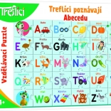 Treflik Puzzle Discovering the Alphabet 30 Pieces