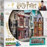 Wrebbit 3D Puzzle Harry Potter: Diagon Alley – 450 Pieces
