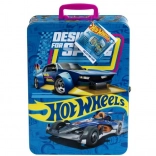 Mallette en métal pour 50 petites voitures HOT WHEELS