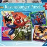 Puzzle 3x49 pieces SPIDERMAN