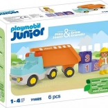 Playmobil Junior Dump Truck with Figure