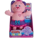 Kleurbeer van stof 38 cm