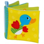 Cotton Colorful Crinkly Book with Squeaker Animals