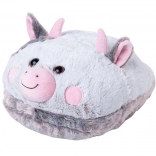 Cozy Noxxiez cow warming plush foot slipper