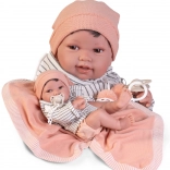 Realistic Baby Doll with Full Vinyl Body 42 cm