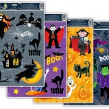 Halloween Window Film with Glitter