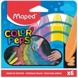 Maped Straßenkreide – Set mit 6 Farben