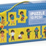 Children's Dressing Puzzle 10 Pieces Djeco