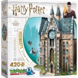 Wrebbit 3D Puzzle Harry Potter Hogwarts – Clock Tower, 420 pieces