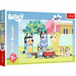 TREFL BLUEY Puzzle 100 Pieces – Cheerful World